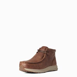 Men's Ariat Spitfire Sneakers Brown | NCZE-65308