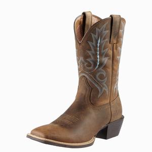 Men's Ariat Sport Outfitter Western Boots Brown | CBAD-46817