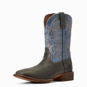 Men's Ariat Sport Smokewagon Western Boots Grey | SJRD-89243