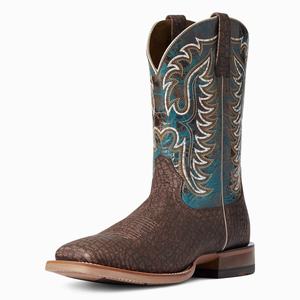 Men's Ariat Stinger Western Boots Dark Brown | KRPA-27460