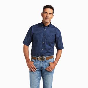 Men's Ariat Tremaine Classic Fit Shirts Multicolor | LQRY-91826