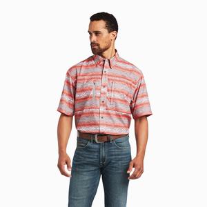 Men's Ariat VentTEK Classic Fit Shirts Multicolor | WEGL-06294