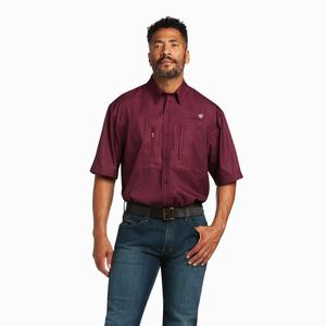 Men's Ariat VentTEK Classic Fit Shirts Multicolor | ZIGR-62159