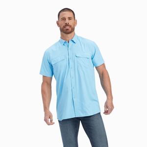 Men's Ariat VentTEK Outbound Fitted Shirts Multicolor | BWNG-04615