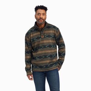 Men's Ariat Wesley Hoodie Multicolor | NQUB-72054