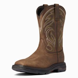 Men's Ariat WorkHog XT Cottonwood Work Boots Brown | VLYE-47185