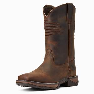 Women's Ariat Anthem Patriot Western Boots Brown | EAJY-40192