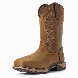 Women's Ariat Anthem Waterproof Composite Toe Waterproof Boots Brown | GCLW-51628