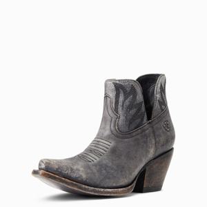 Women's Ariat Hazel Booties Black | YRNS-02371