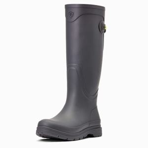 Women's Ariat Kelmarsh Rubber Waterproof Boots Grey | UHYG-03687