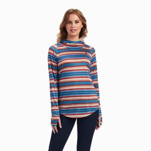 Women's Ariat Laguna Tops Multicolor | PJQO-09825