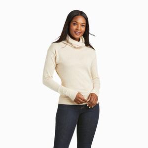 Women's Ariat Lexi Sweaters Beige | WHDC-45039