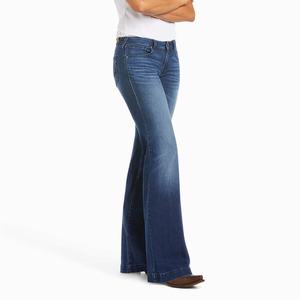 Women's Ariat Mid Rise Stretch Kelsea Skinny Jeans Multicolor | POVU-04518