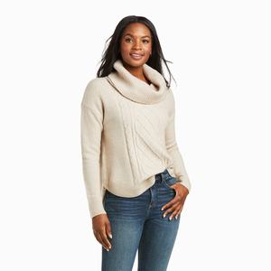 Women's Ariat Montara Sweaters Beige | HPYW-70865