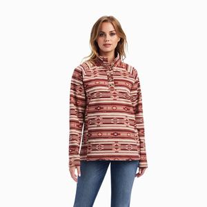 Women's Ariat REAL Comfort Hoodie Brown | DABS-21830