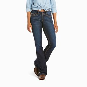 Women's Ariat R.E.A.L. Mid Rise Arrow Fit Jocelyn Cut Skinny Jeans Multicolor | WAGY-17264