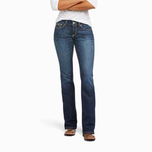 Women's Ariat R.E.A.L. Mid Rise Janet Cut Skinny Jeans Multicolor | ICZY-50384