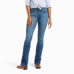 Women's Ariat R.E.A.L. Mid Rise Patricia Cut Skinny Jeans Multicolor | EJLH-18360