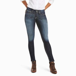 Women's Ariat R.E.A.L. Mid Rise Stretch Outseam Ella Skinny Skinny Jeans Multicolor | RFKQ-86130