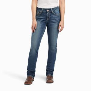 Women's Ariat R.E.A.L. Perfect Rise Daphne Straight-Fit Jeans Multicolor | FGOK-29870