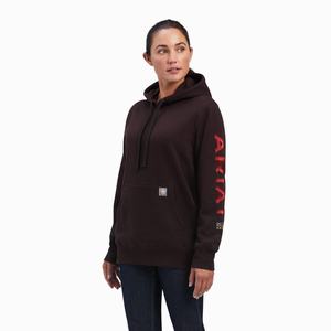 Women's Ariat Rebar Graphic Hoodie Multicolor | QAKF-14627