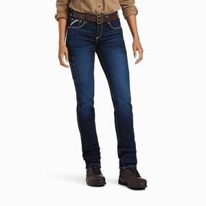 Women's Ariat Rebar Perfect Rise Flex Riveter Skinny Jeans Multicolor | IGHK-09476