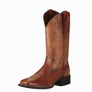 Women's Ariat Round Up Remuda Western Boots Multicolor | AGXZ-05327