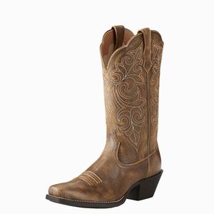 Women's Ariat Round Up Square Toe Dress Boots Multicolor | VMPA-71694