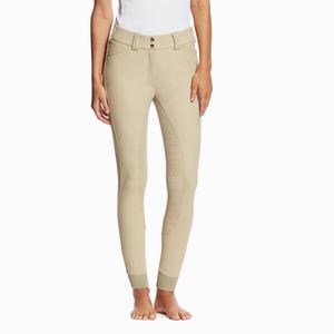 Women's Ariat Tri Factor Grip Full Seat Breech Pants Brown | NFHU-86275