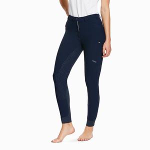 Women's Ariat Triton Grip Full Seat Breech Pants Navy | YIEF-06754