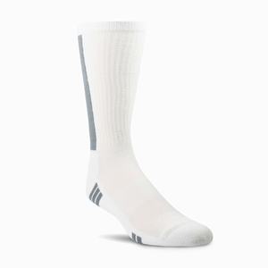 Women's Ariat VentTEK Mid Calf Performance 2 Pair Pack Socks White | KXRO-49813