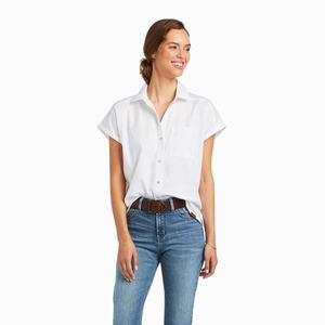 Women's Ariat Zenith Tops White | JBWR-01675