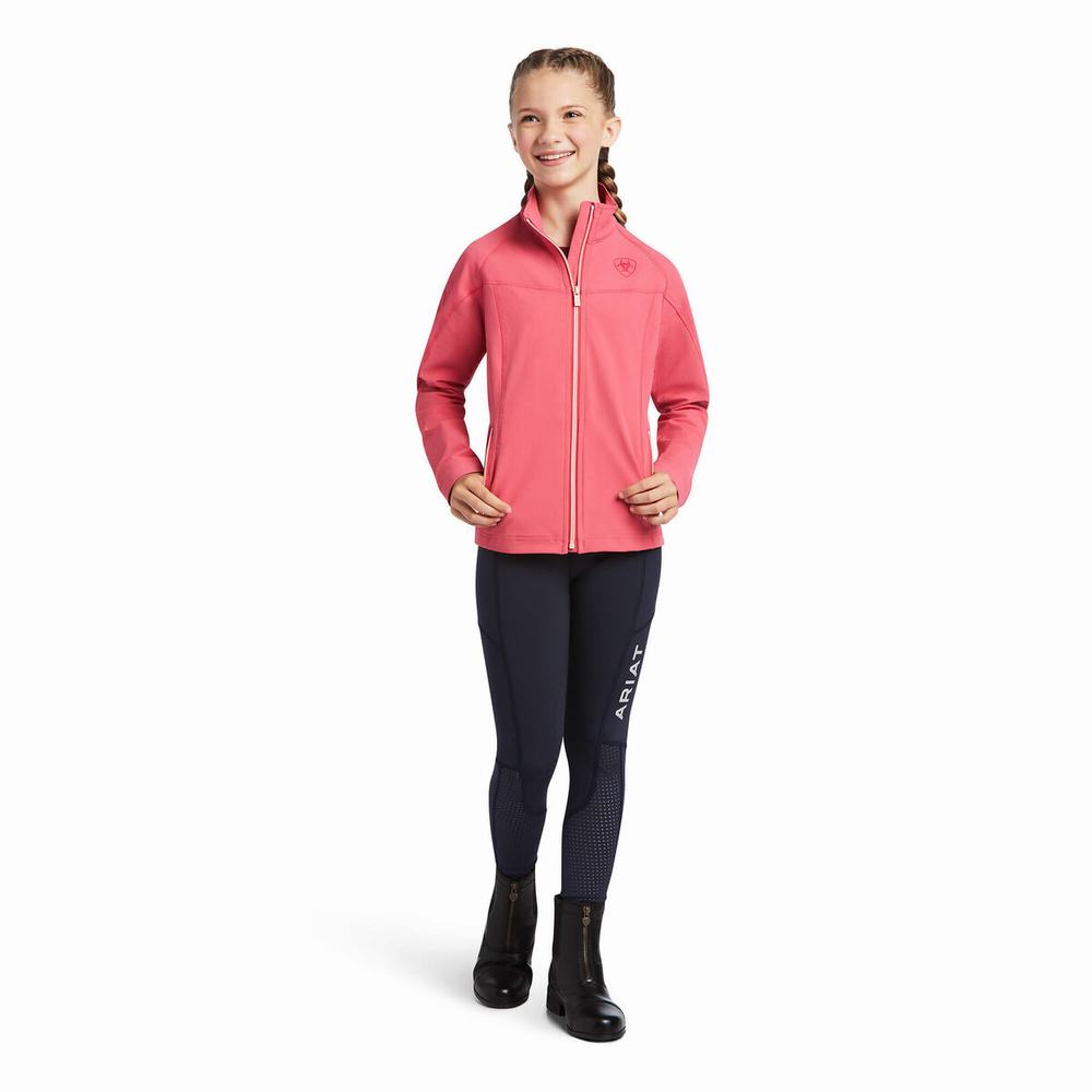 Kids' Ariat Agile Softshell Jackets Multicolor | EFZW-23016