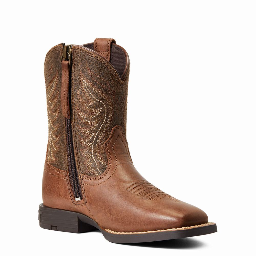 Kids' Ariat Amos Western Boots Multicolor | ABZQ-12539