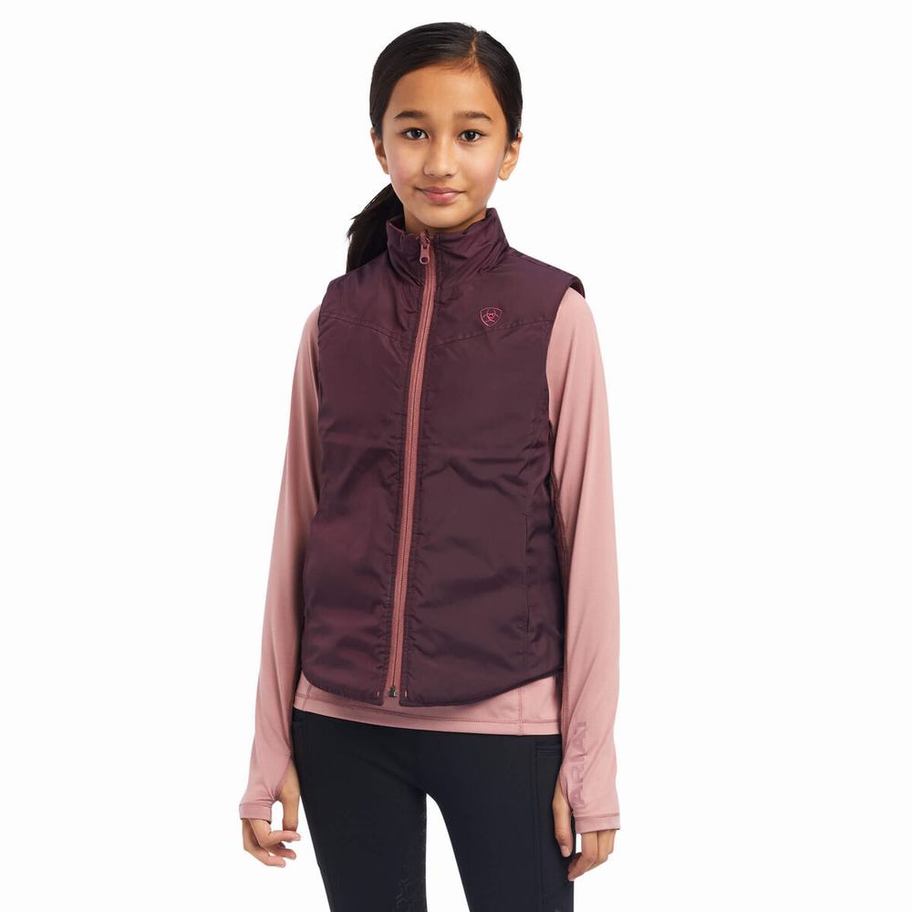 Kids' Ariat Bella Reversible Insulated Jackets Multicolor | AETR-50381