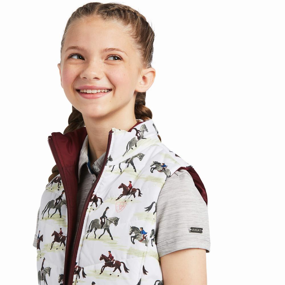 Kids' Ariat Bella Reversible Insulated Jackets Multicolor | CSBJ-81073