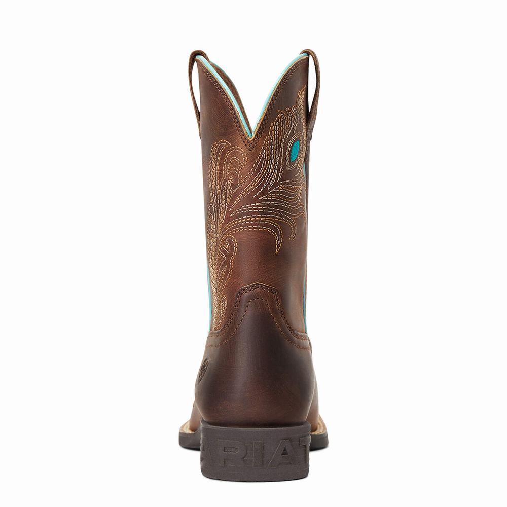 Kids' Ariat Bright Eyes II Western Boots Brown | WPYT-94756