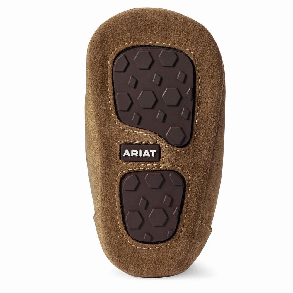 Kids' Ariat Infant Lil' Stompers Dallas Spitfire Casual Shoes Brown | KMUN-53910