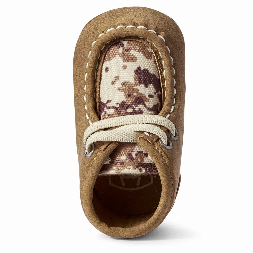 Kids' Ariat Infant Lil' Stompers Dallas Spitfire Casual Shoes Brown | KMUN-53910