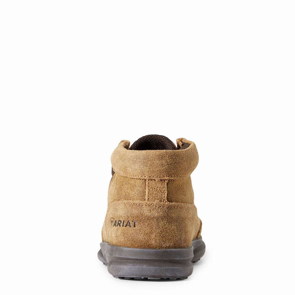 Kids' Ariat Lil' Stompers Dallas Spitfire Western Boots Brown | YUJI-27195