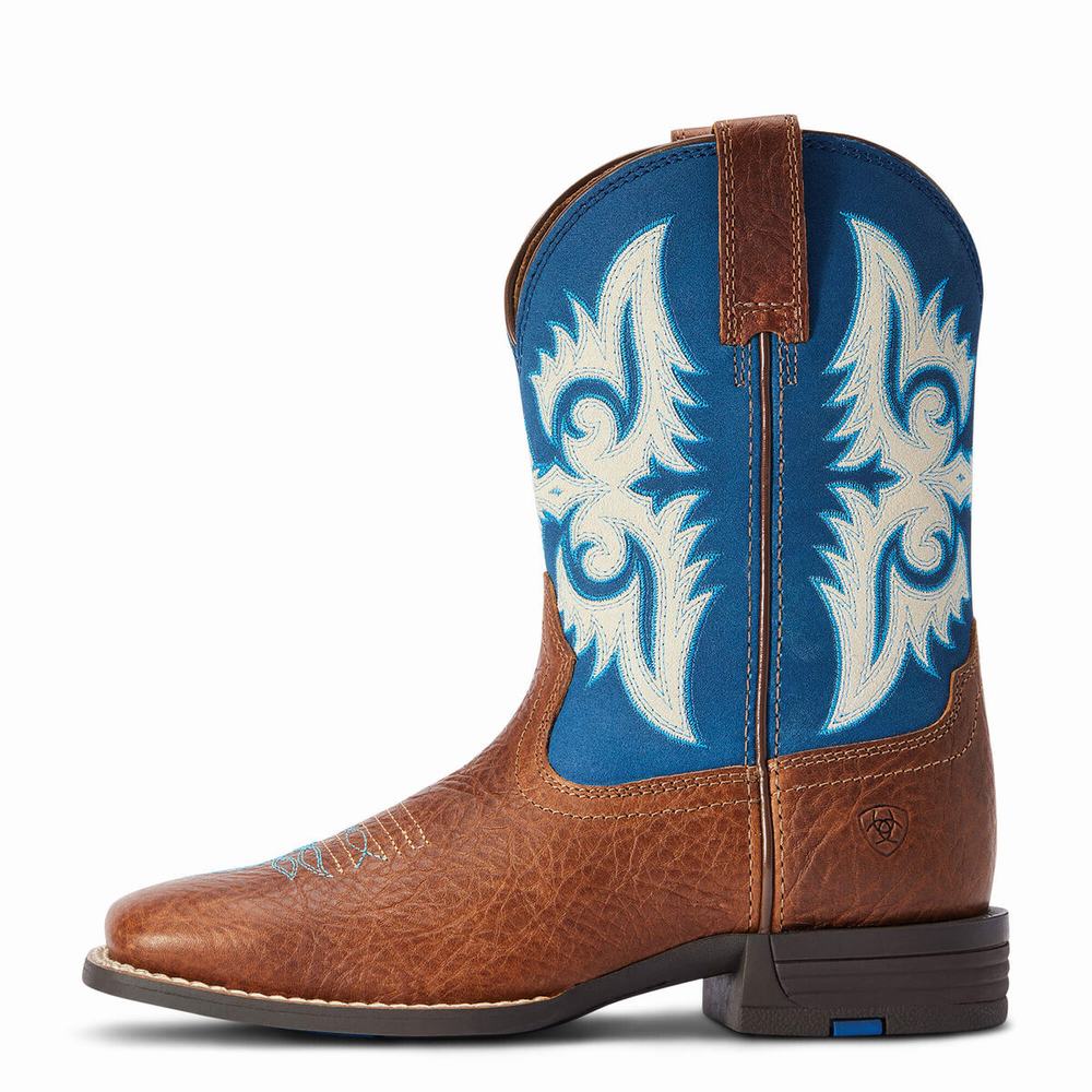 Kids' Ariat Lonestar Western Boots Red | MUNF-20169