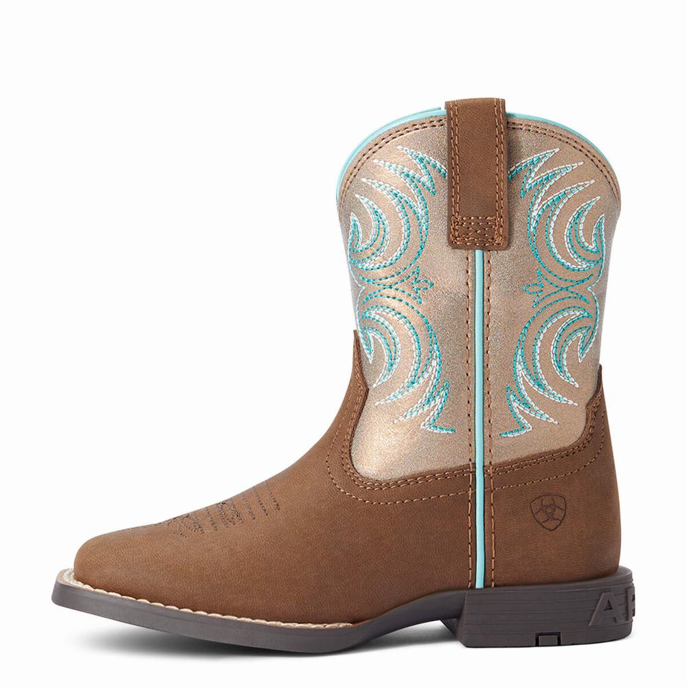 Kids' Ariat Storm Western Boots Multicolor | LHAW-53687