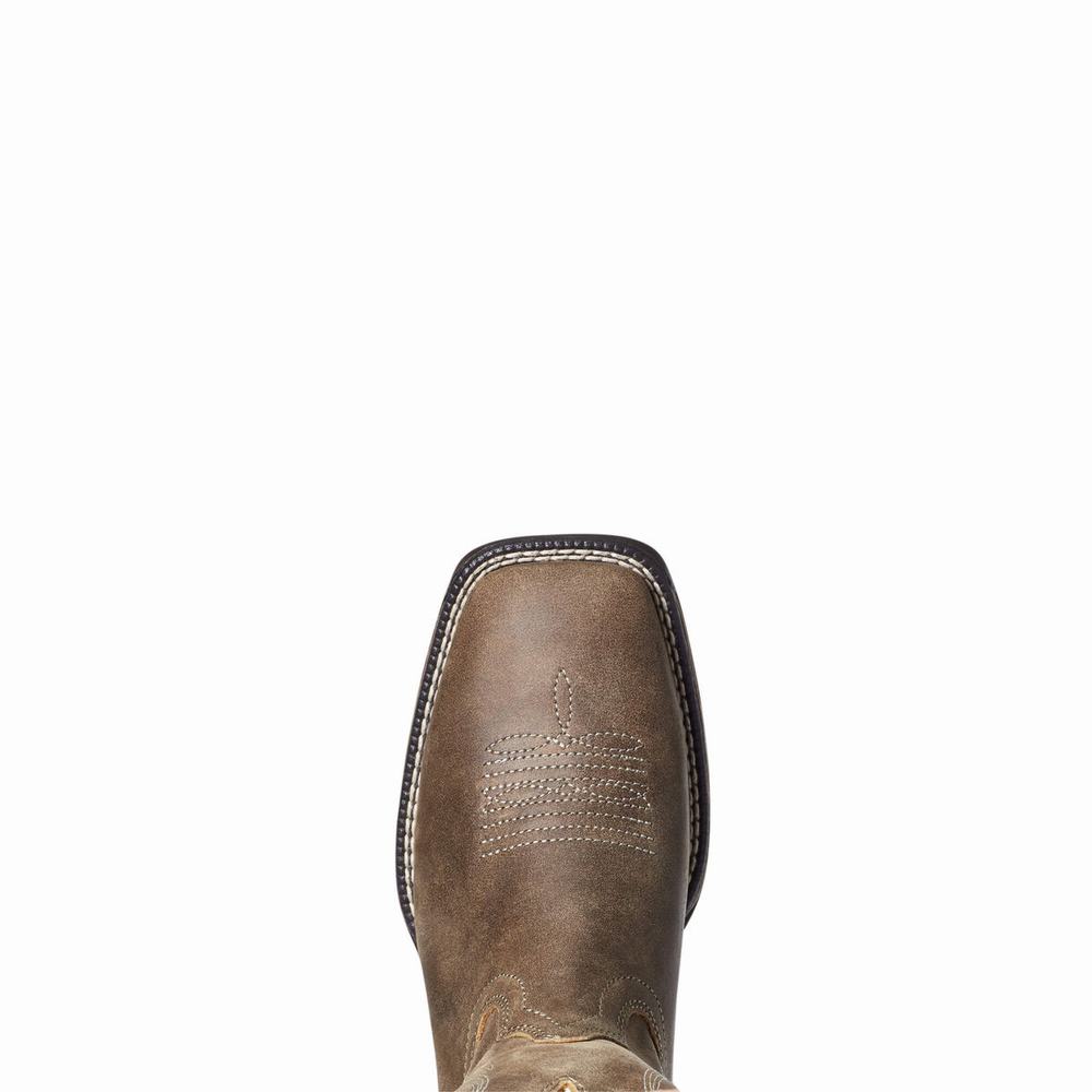 Kids' Ariat Youth Anthem Western Boots Brown | PARD-63584