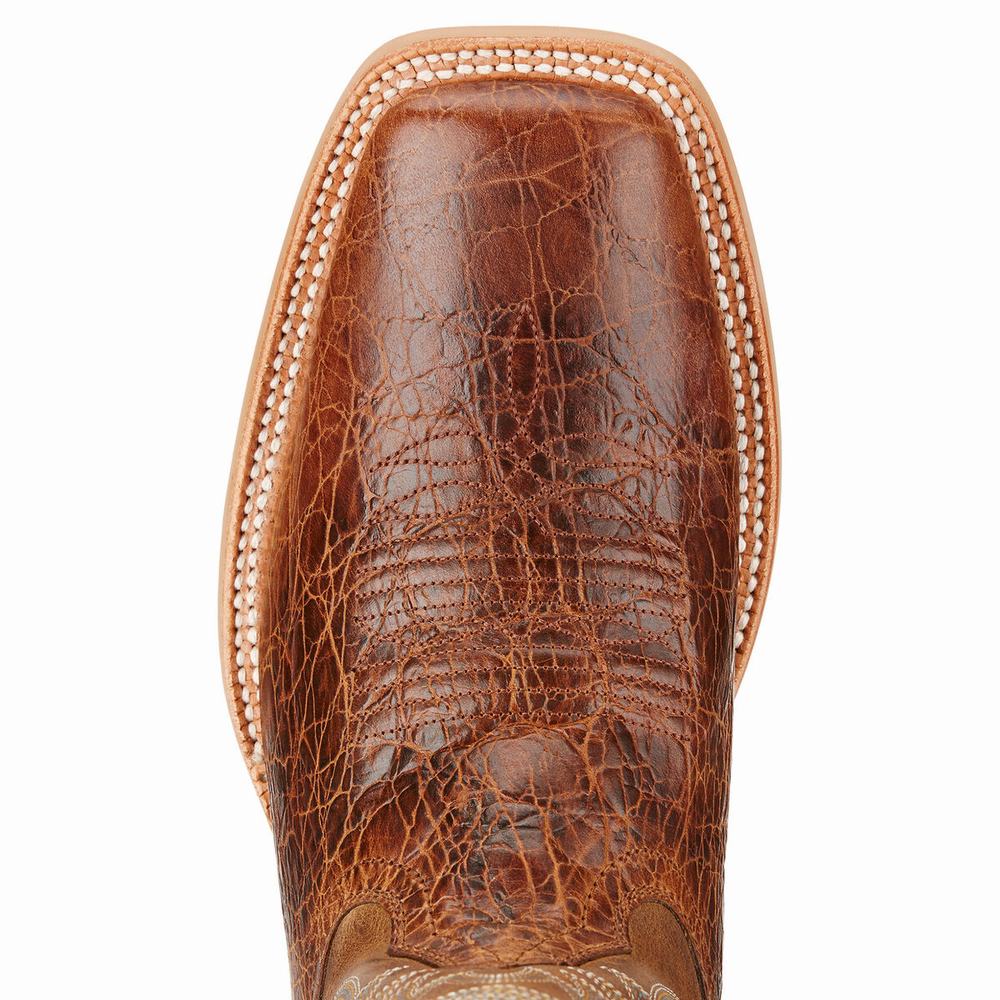 Men's Ariat Cowhand Western Boots Multicolor | BQZU-37198