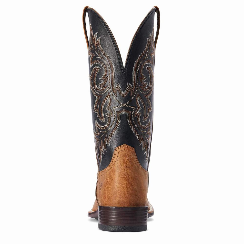 Men's Ariat Drover Ultra Western Boots Multicolor | YZHR-52970