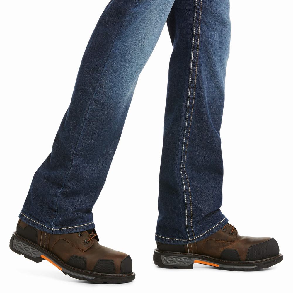 Men's Ariat FR M5 DuraStretch Truckee Straight-Fit Jeans Multicolor | MPKX-85123