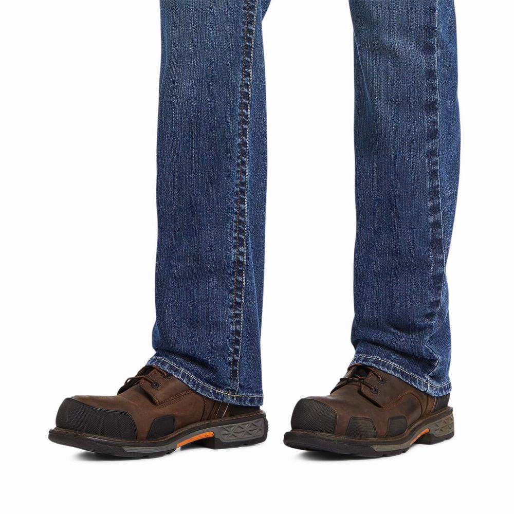 Men's Ariat FR M7 Slim DuraStretch Basic Jeans Multicolor | QDXR-46028