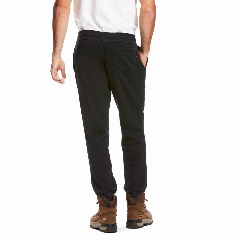 Men's Ariat FR Pants Black | EORX-25409