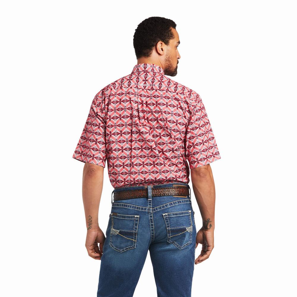 Men's Ariat Frankie Classic Fit Shirts Multicolor | MDGO-89361