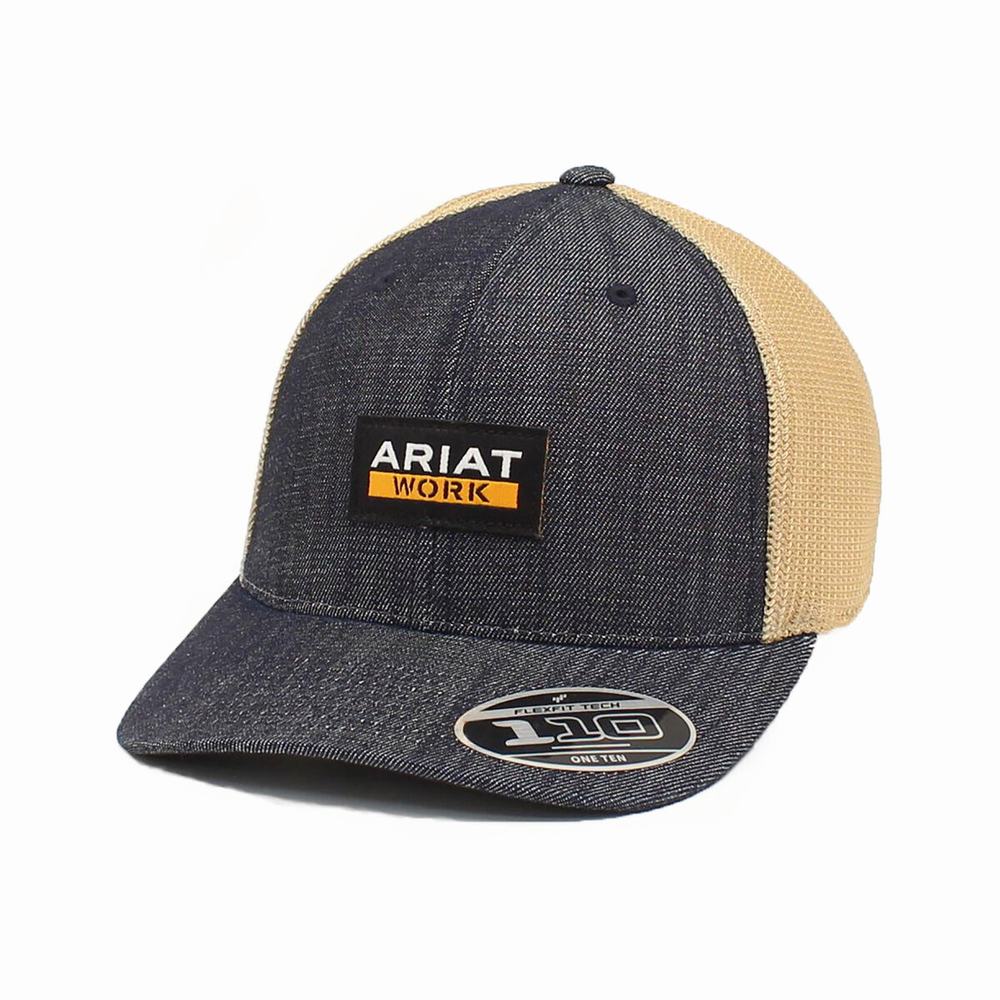 Men\'s Ariat Hats Blue | EFWI-57891